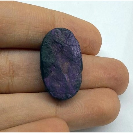 Purpurit Druzy Kabaşon