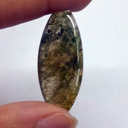 Moss Akik ( Agat )  Kabaşon