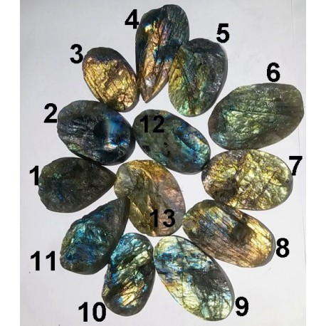Labradorit Druzy Kabaşon