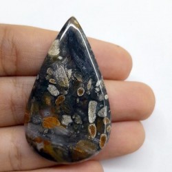 Rainbow Jasper Kabaşon