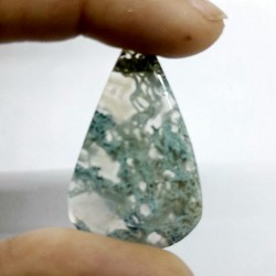 Moss Akik ( Agat )  Kabaşon