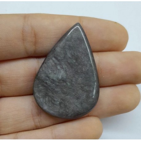 Silver Obsidyen Kabaşon