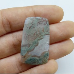 Moss Akik ( Agat )  Kabaşon