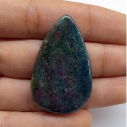 Ruby Kyanit Kabaşon