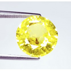 Doğal Sarı Safir Fasetli