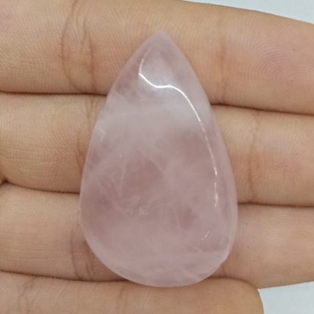 Pembe Kuvars Fasetli
