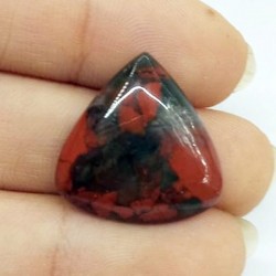 Rainbow Jasper Kabaşon