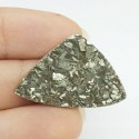 Pirit Druzy Kabaşon