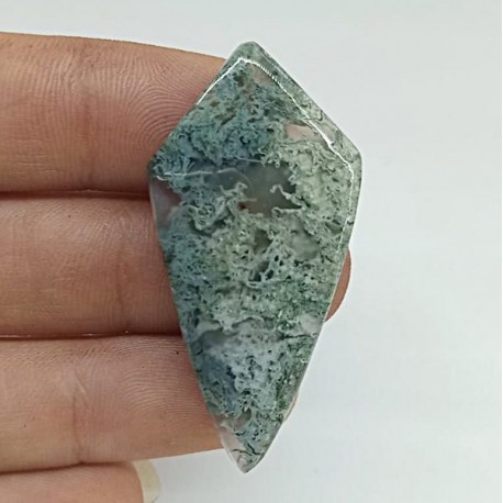 Moss Agat Kabaşon