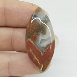 Rainbow Doğal Jasper Kabaşon