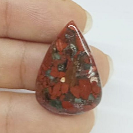 Rainbow Jasper Kabaşon