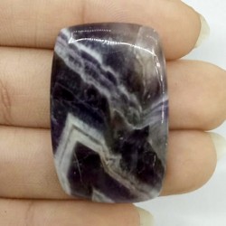 Chevron Ametist Kabaşon