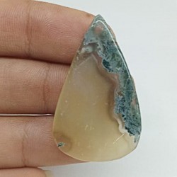 Moss Akik ( Agat )  Kabaşon