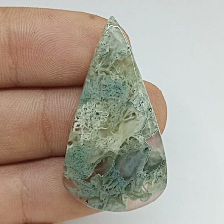 Moss Agat Kabaşon