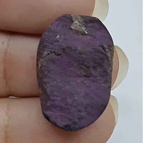 Purpurit Druzy Kabaşon