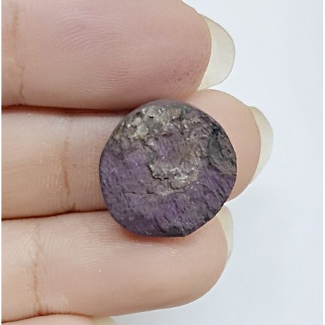 Purpurit Druzy Kabaşon