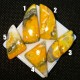 Bumble Bee Jasper Kabaşon