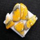 Bumble Bee Jasper Kabaşon