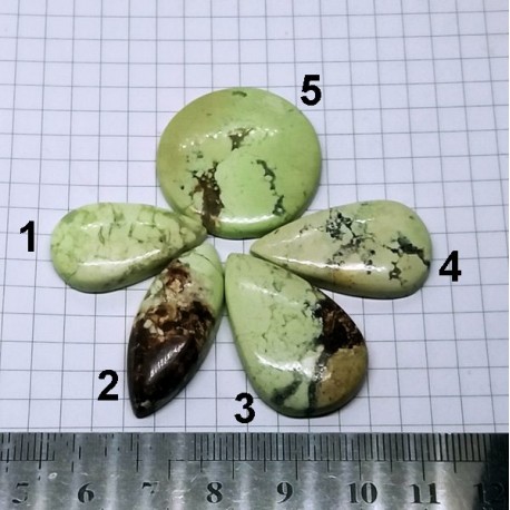 Limon Krizopras Kabaşon