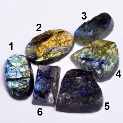 Labradorit Druzy Kabaşon
