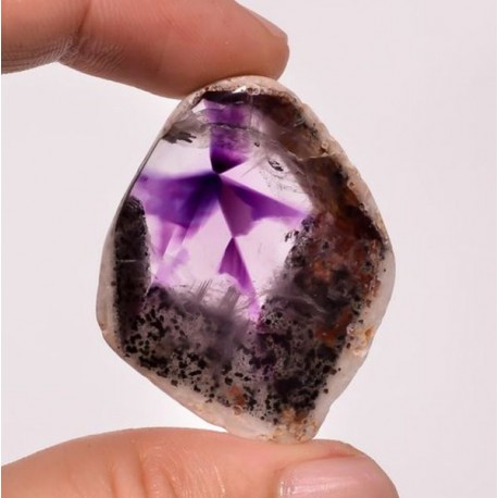 Trapiche Ametist Kabaşon